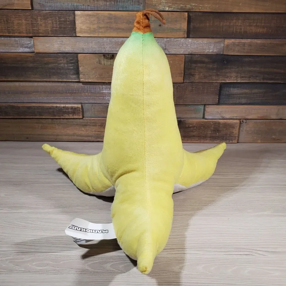 Super Mario Kart Mocchi Banana Peel Plush 10